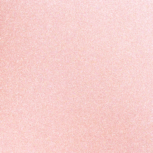 Blush Pink 12x12 Glitter Cardstock | Crafting Materials - Makerly NZ
